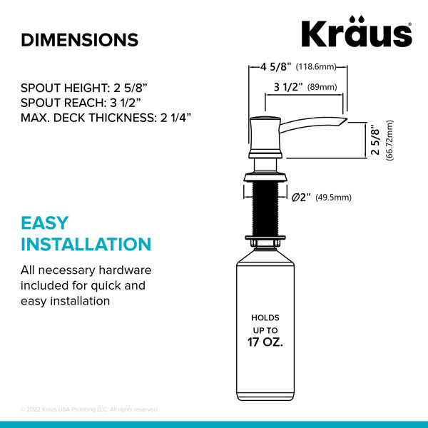 Kraus Soap Dispenser Reviews Wayfair   Soap Dispenser 